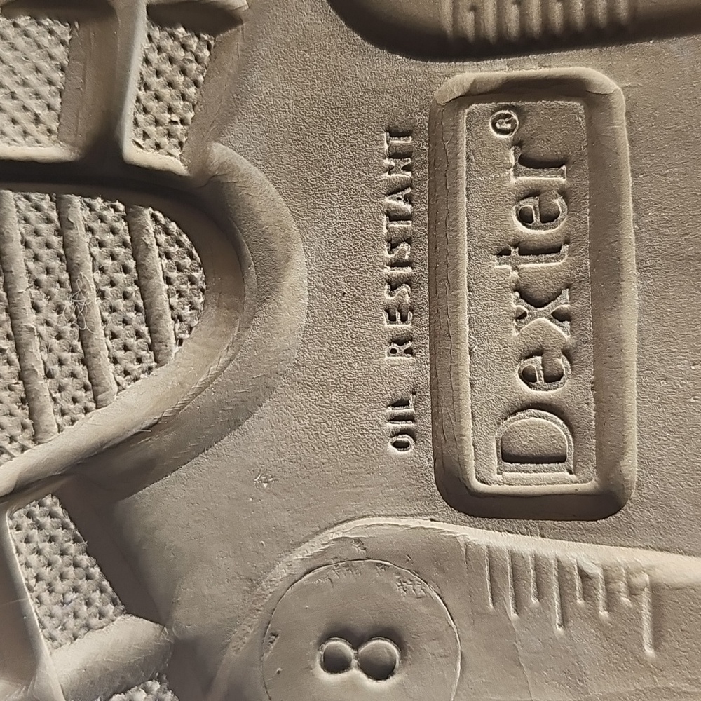 K Dexter Mens Work Boots Size 8 Water-Resistant Synthetic Upper & Rubber Sole - Picture 11 of 12